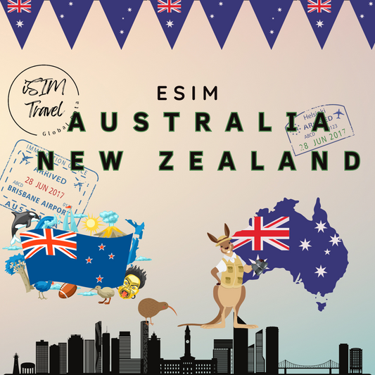 ANZ (Australia & New Zealand) 4G Unlimited eSIM [daily]